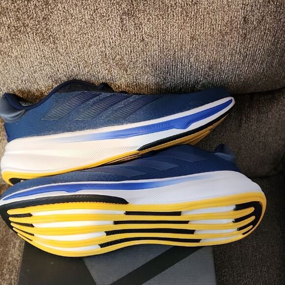 Adidas Response Super M Size 10 NWT Blue Athletic Shoes with Breathable Mesh - Picture 4 of 4